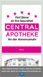 Mobile Screenshot of central-apotheke-werdau.de